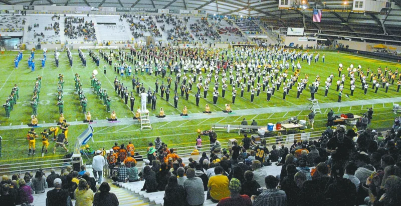 NMU’s 72nd Annual Band Day to bring record number of musicians to Superior Dome